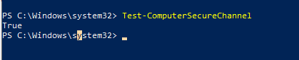 Test-ComputerSecureChannel
