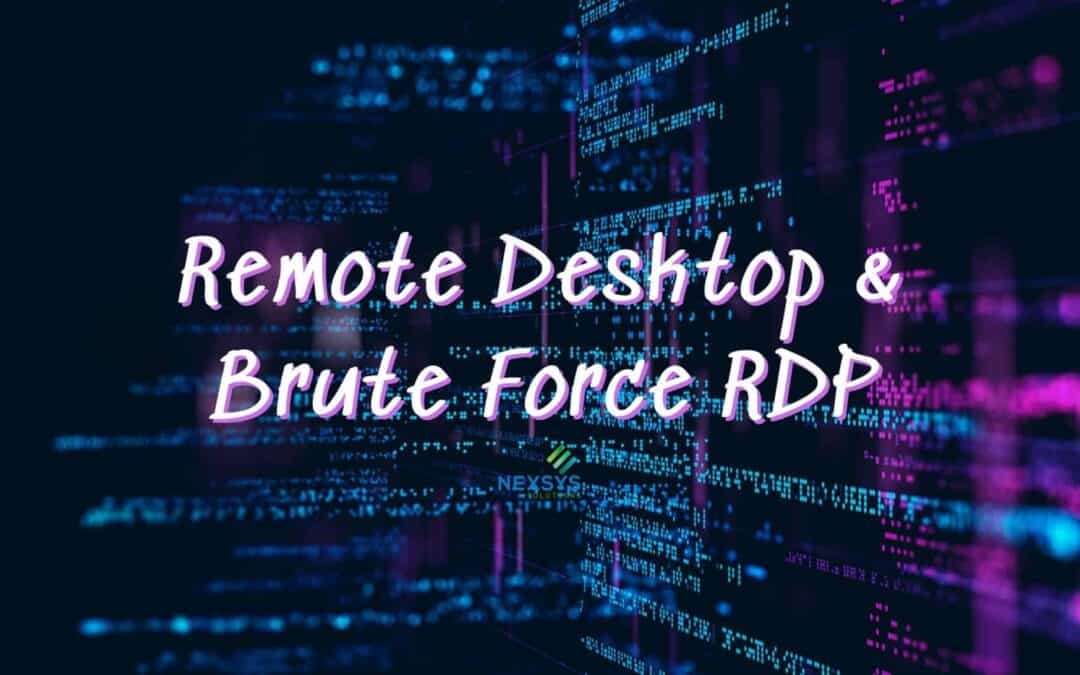 Remote Desktop e Brute Force RDP