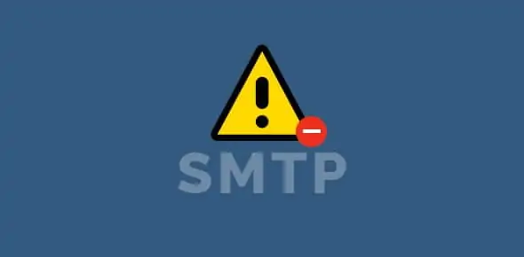 SMTP error code