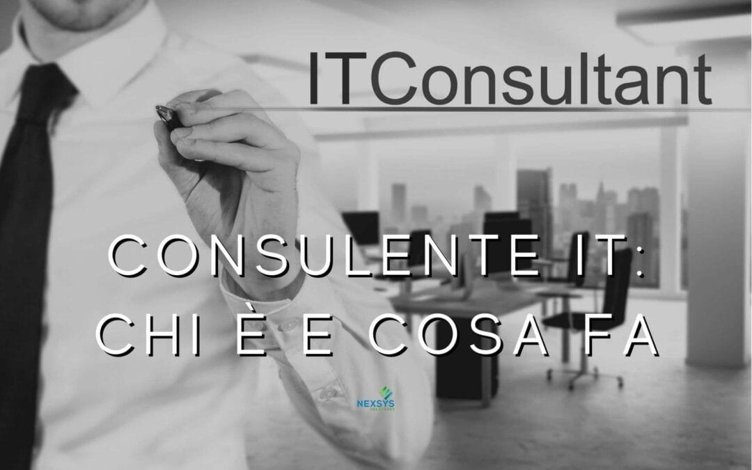 Consulente IT: chi è e cosa fa