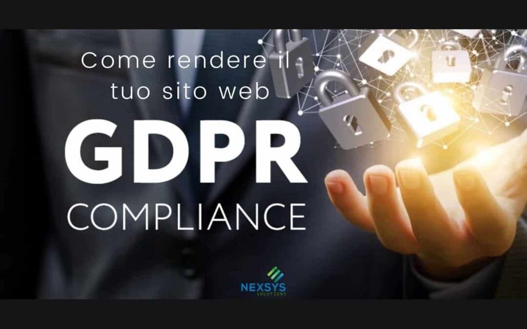 10 punti per rendere compliance il tuo sito web al GDPR