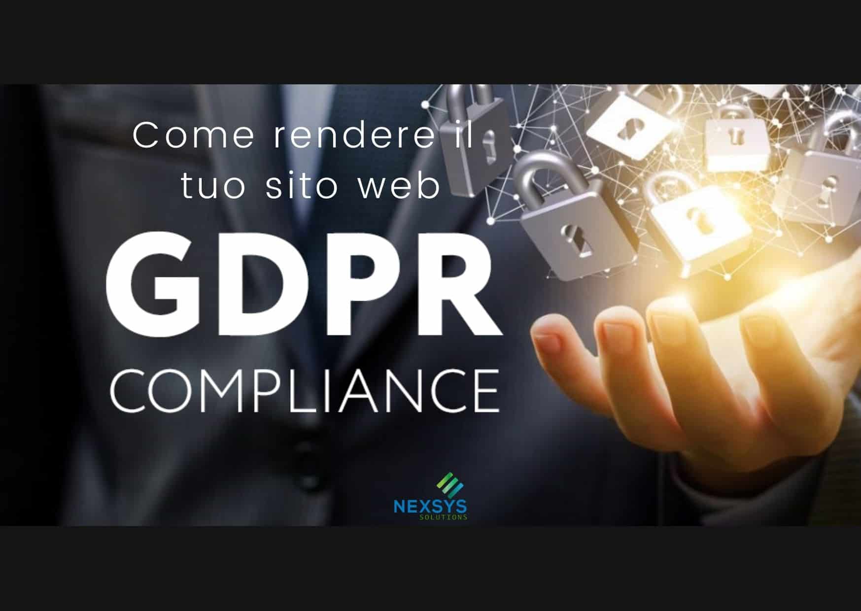 10 punti per rendere compliance il tuo sito web al GDPR