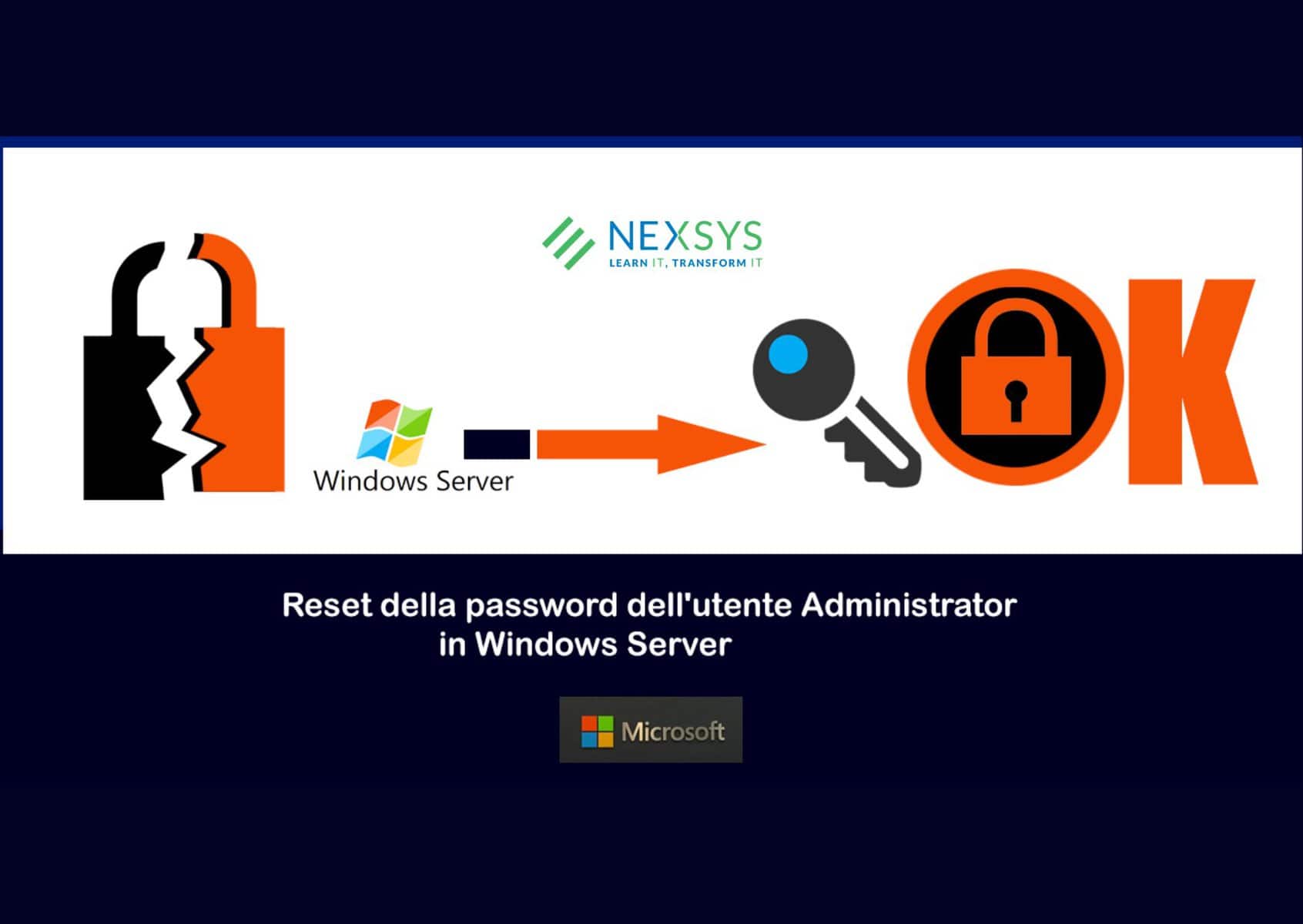 Reset password Administrator su Windows Server