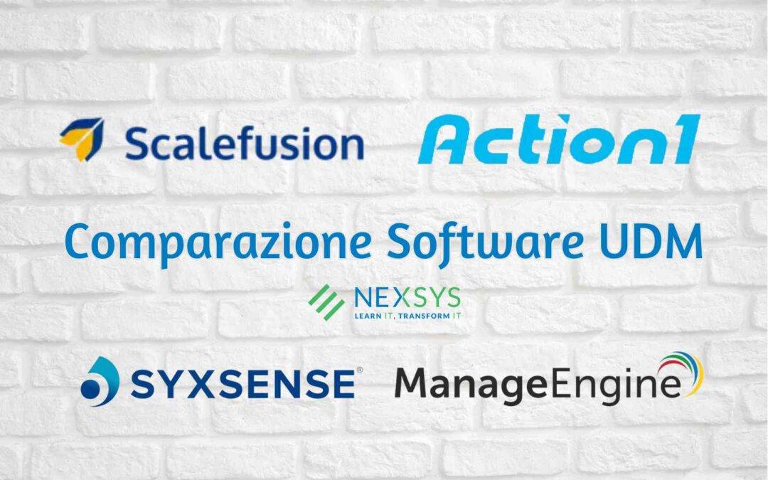 Comparazione Software UDM