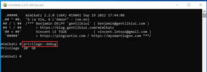 mimikatz: guida tecnica e difesa active directory mimikatz privilege debug