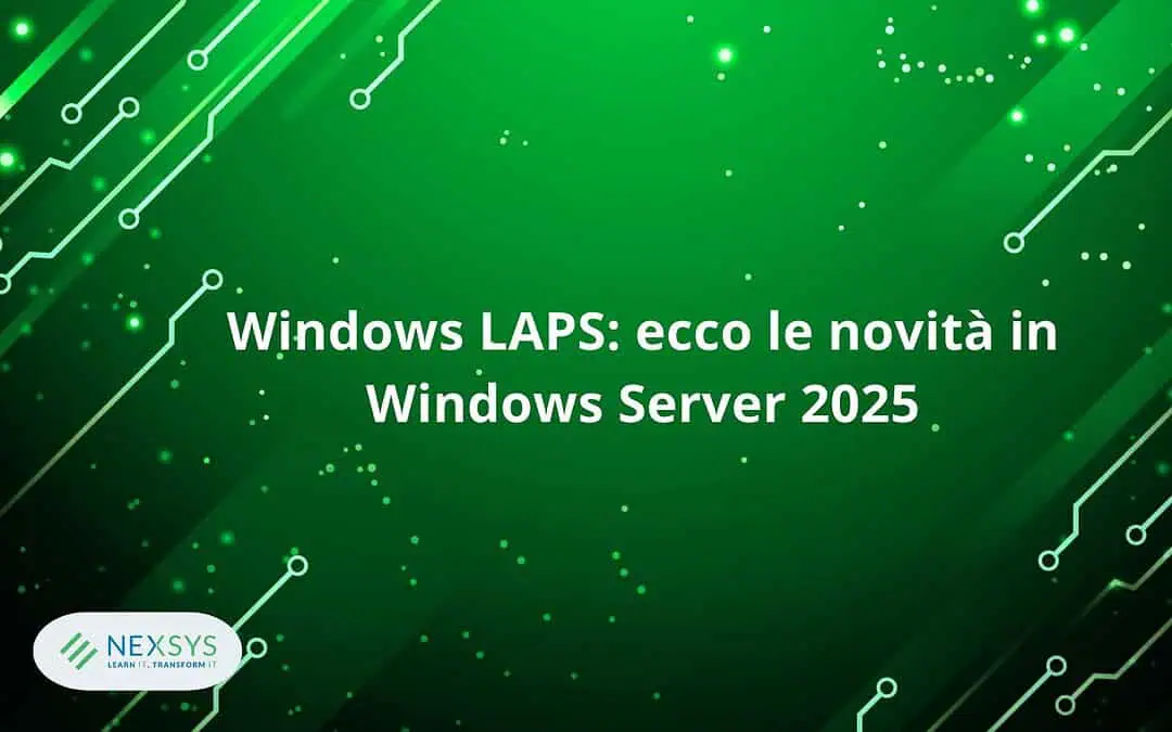 Windows LAPS: le novità in Windows Server 2025