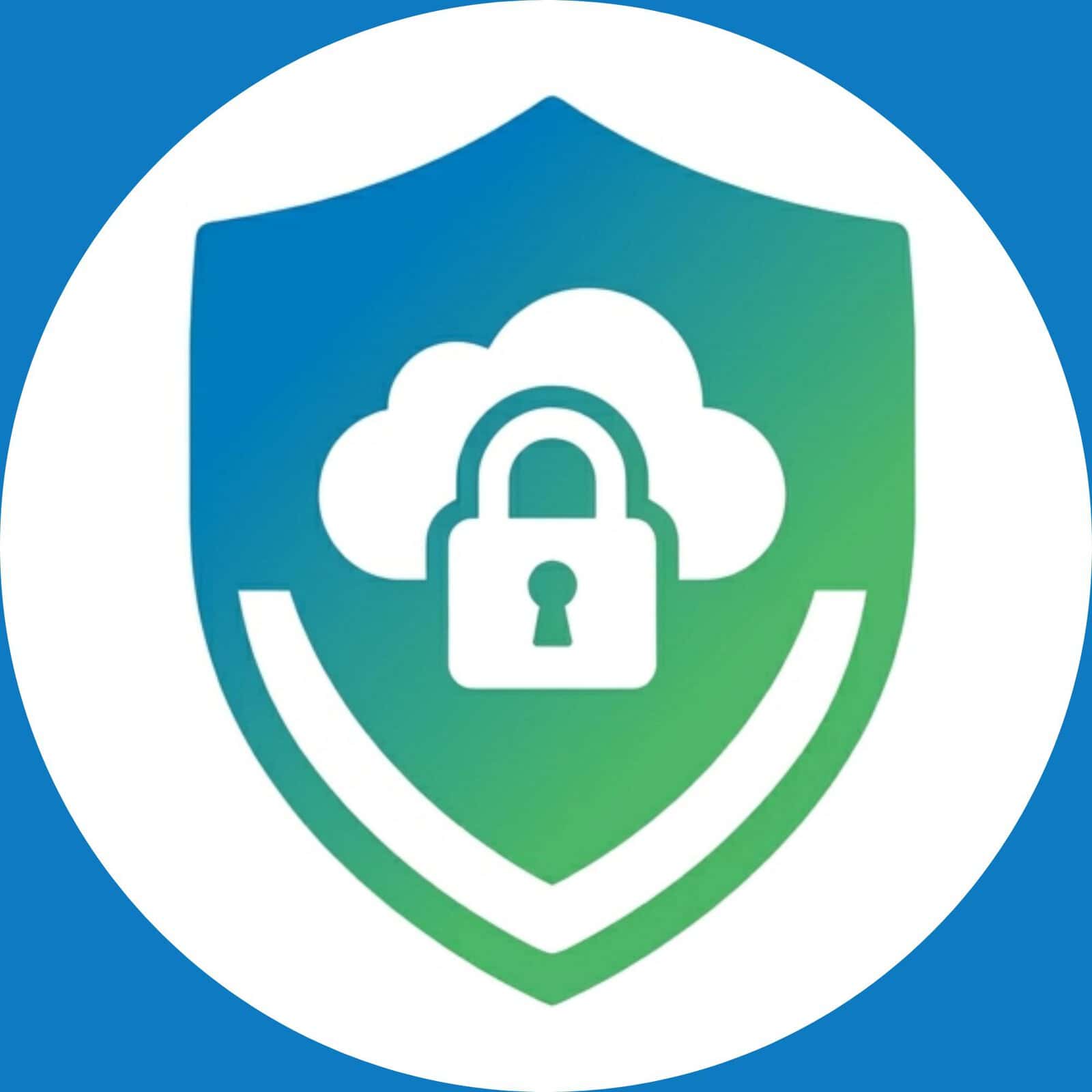 backup immutabili air-gapped icona di uno scudo con all'interno una nuvola e un lucchetto chiuso