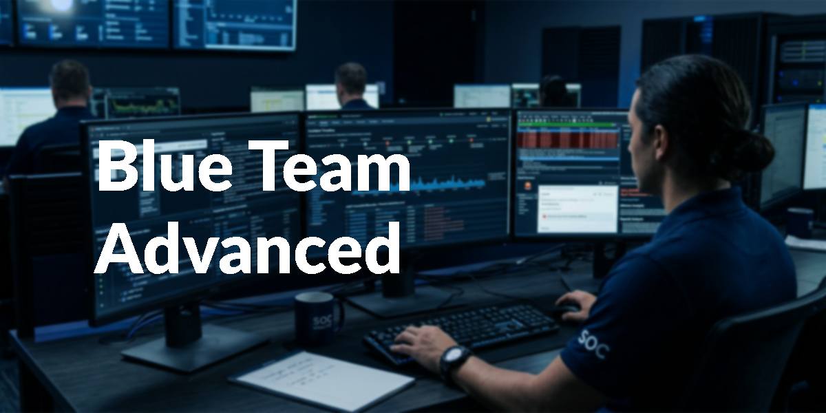 corso cybersecurity blue team: dalla detection al threat hunting operativo corso cybersecurity blue team: dalla detection al threat hunting operativo