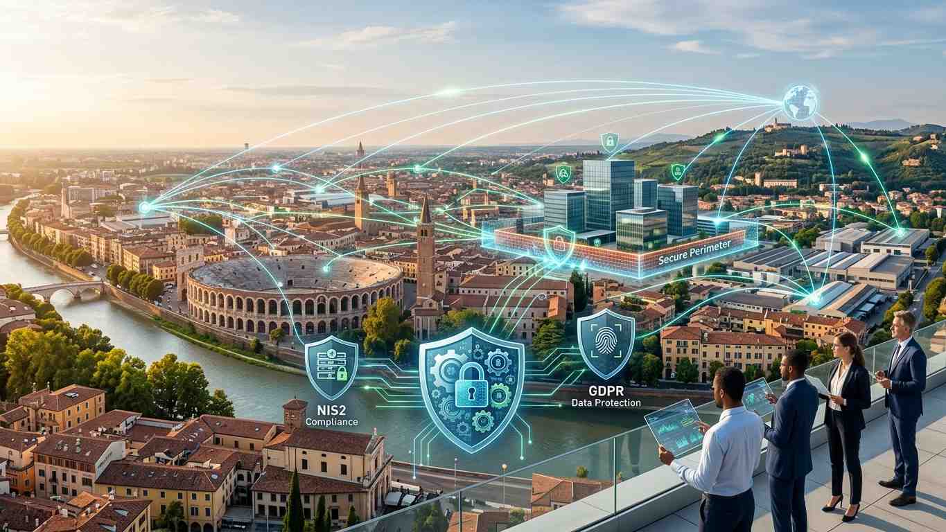 adeguamento nis2 gdpr e cybersecurity per aziende a verona